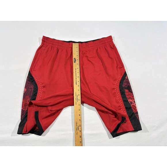 Men's Air Jordan Flight Y2K Dri-Fit Red Black Basketball Shorts Athletic Sz M - Picture 4 of 12